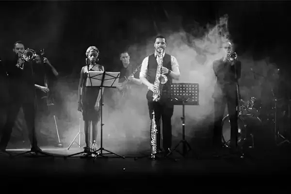 Live musicians performing at an event in Fourways