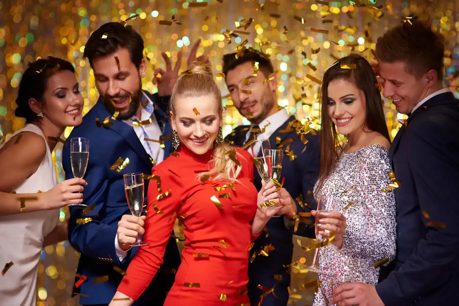 Live musicians performing at an elegant celebration
